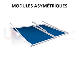 2 Modules Asymétriques (Traverse Intermédiaire Décentrée)