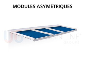 3 Modules Asymétriques (Traverses Intermédiaires à Distance Inégale)