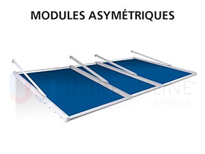 3 Modules Asymétriques (Traverses Intermédiaires à Distance Inégale)