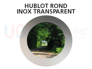 Hublot Rond Ø 280 mm (Encadrement Inox) - Vitrage Transparent