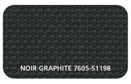 Coloris Toile Noir Graphite 7605-51198