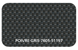 Coloris Toile Poivre Gris 7605-51197