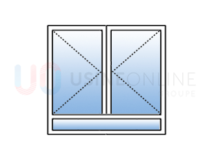 Fenêtre Avec Option Allège Fixe (Sous la Fenêtre)