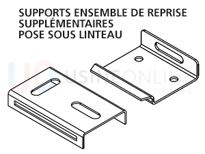 Avec X1 Lot de Supports "Ensemble de Reprise"
