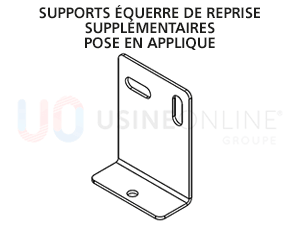 Avec X1 Support "Équerre de Reprise"