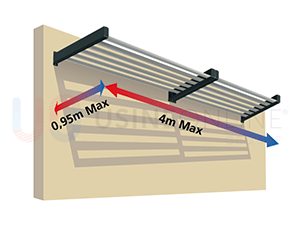Option 2 Modules Identiques - Fourniture d'un joint d'étanchéité JO48 pour la jonction de chaque module
