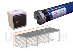 Motorisation Telco Radio 3 Modules (Largeur Max 12m) - Télécommande Multicanaux (Moteurs/Led)