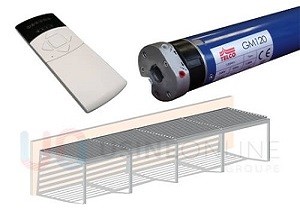 Motorisation Telco Radio 6 Modules (Largeur Max 24m) - Télécommande Multicanaux (Moteurs/Led)