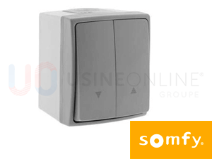 Motorisation Somfy Filaire (Interrupteur 72x42x51mm à Position Fixe  - Pose en Saillie)