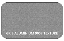 Coloris Gris Aluminium 9007 Aspect Texturé