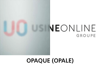 Vitrage Feuilleté 44.2 Opaque (Opale) - Transmission Lumineuse 85%