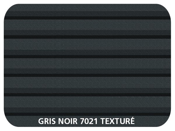 Coloris Lames Gris Noir 7021 Aspect Texturé