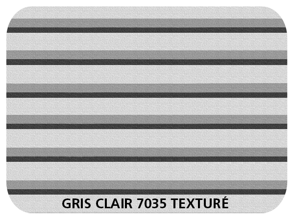Coloris Lames Gris Clair 7035 Aspect Texturé