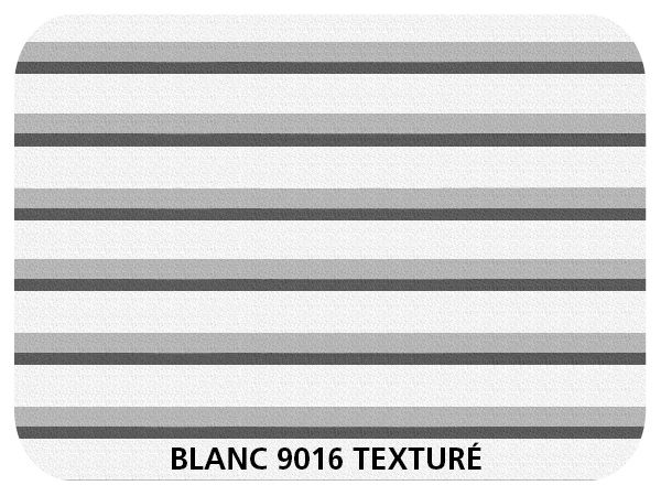 Coloris Lames Blanc Signalisation 9016 Aspect Texturé