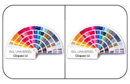 Coloris Panneaux Sandwich Épaisseur 27 mm 2 Faces Finition Aspect Satiné – Référence Ral à indiquer à l'étape suivante 