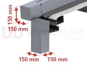 Section Poteaux & Poutres 150x150 mm