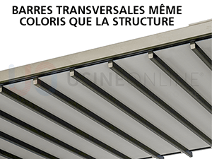 Barres Transversales Même Coloris que la Structure