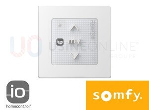 Motorisation Somfy Maestria IO Radio (Télécommande Murale Smoove 1 Canal)