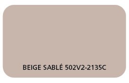 Coloris Toile Beige sablé 502V2-2135C
