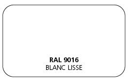 Blanc 9016 Label Qualicoat, Qualimarine